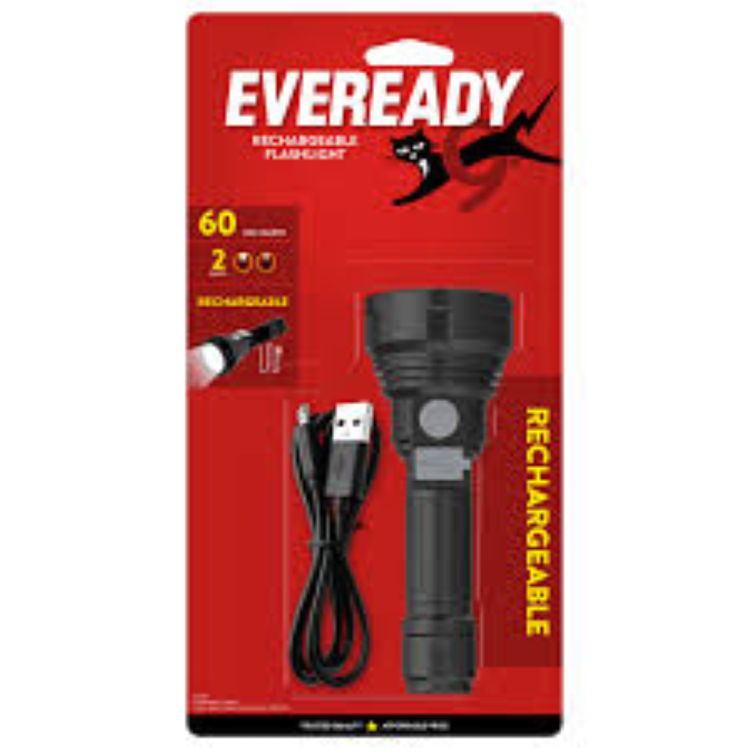 EVEREADY RECHARGEABLE FLASHLIGHT 60 LED 1